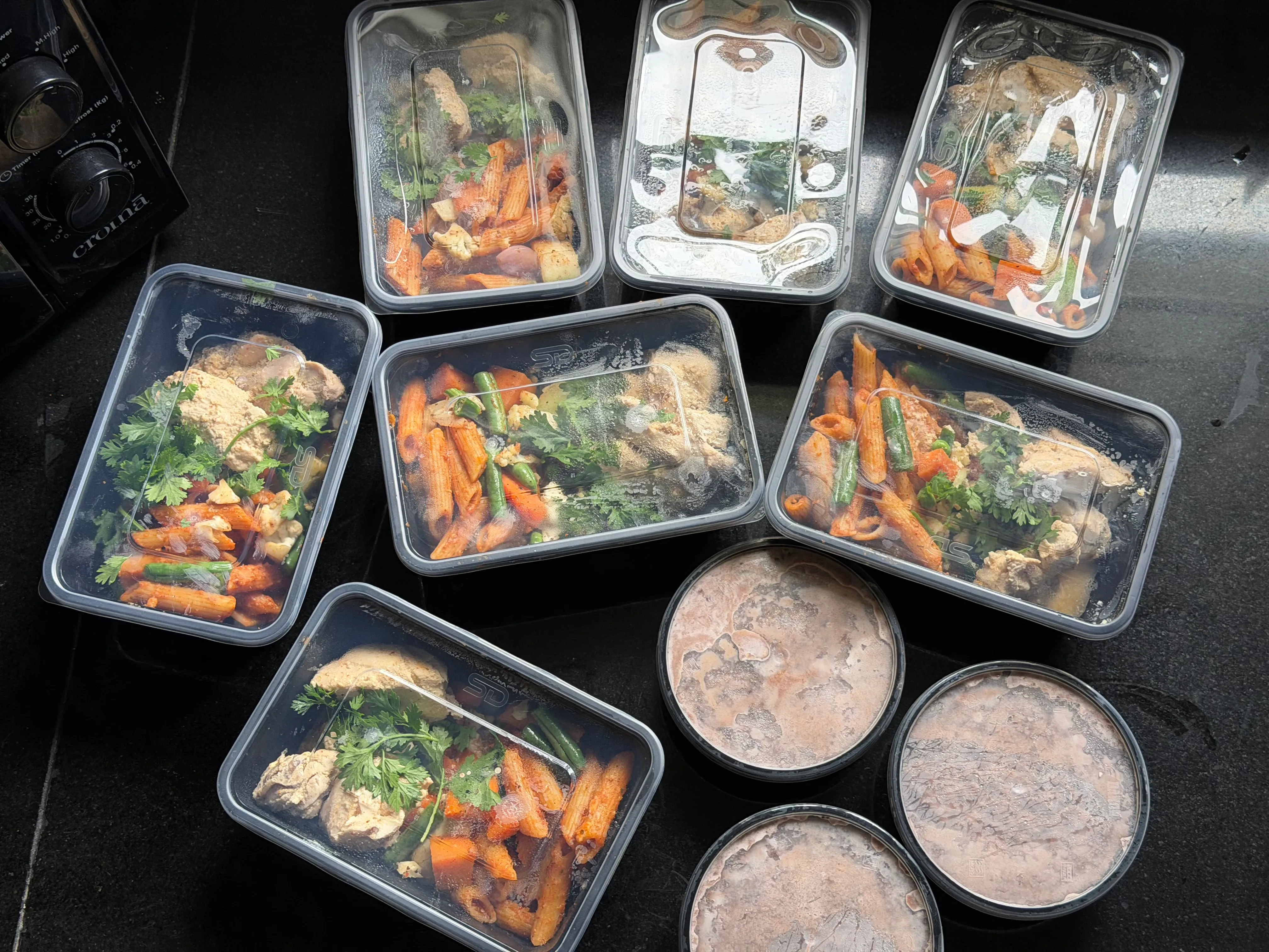 Packed food